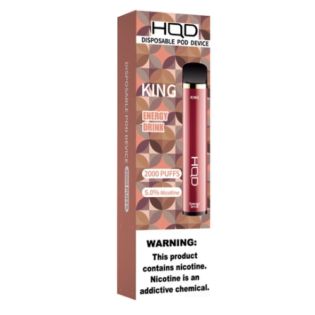 HQD King - Enerji İçeçeği Aromalı Vape Pod Stoklarımızda