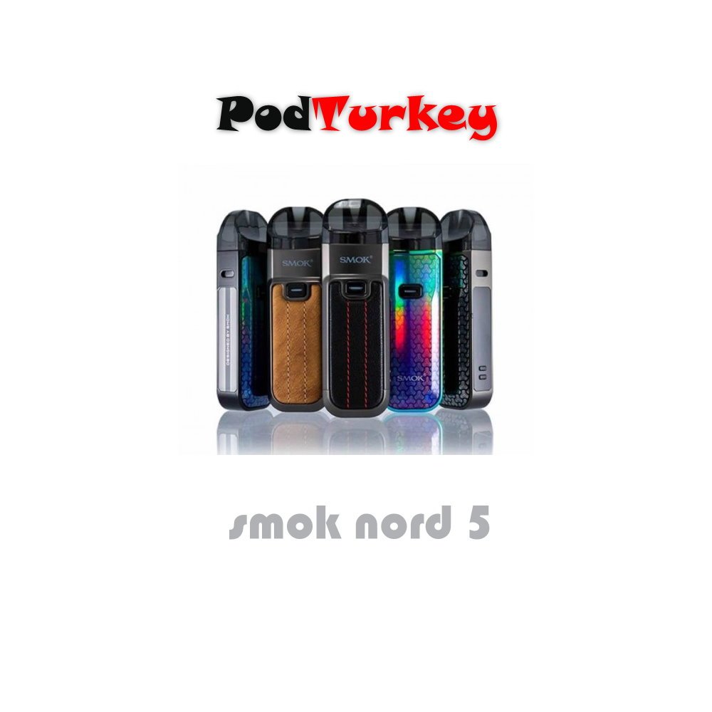 Smok Nord 5 Özel Renk Seçenekleri PodTurkey stoklarında.