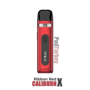 Uwell Caliburn X Pod Kit Ribbon Red Kırmızı Renk Seçimi