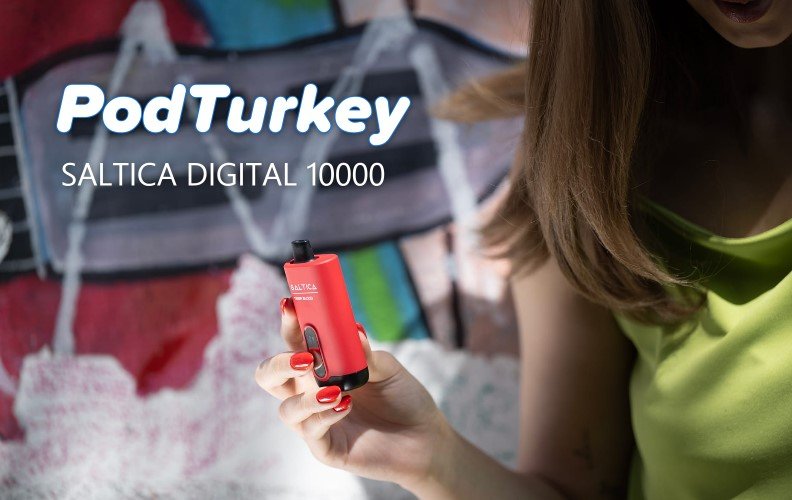 Saltica Digital 10000 Puff E-Sigara Banner