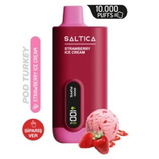 SALTICA Digital 10000 Strawberry ICE Cream Puff Satın Al- PodTurkey