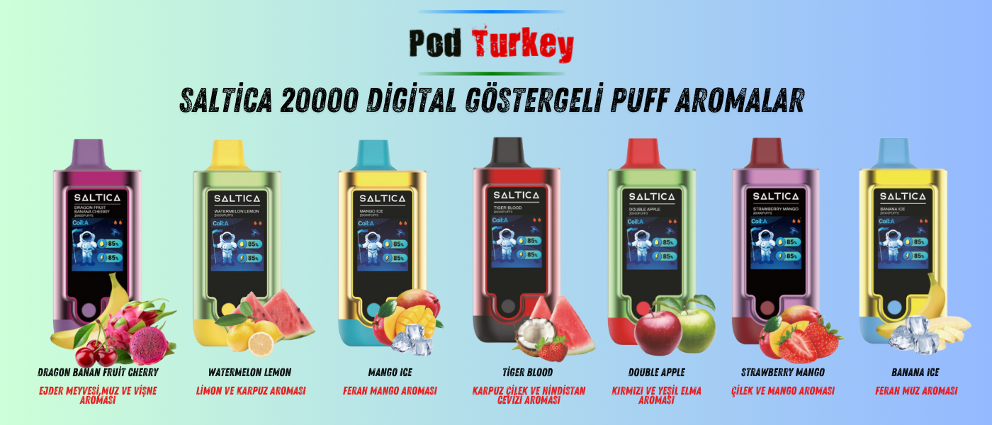 Saltica 20000 puff - podturkey sipariş ver