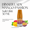 Dinner Lady Mango Passion Salt Likit 30 ML