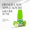 Dinner Lady Apple Sours Salt Likit 30 ML