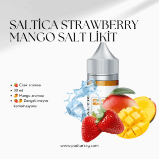 Saltica Strawberry Mango Salt Likit